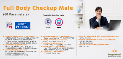 Full Body Check Up Male