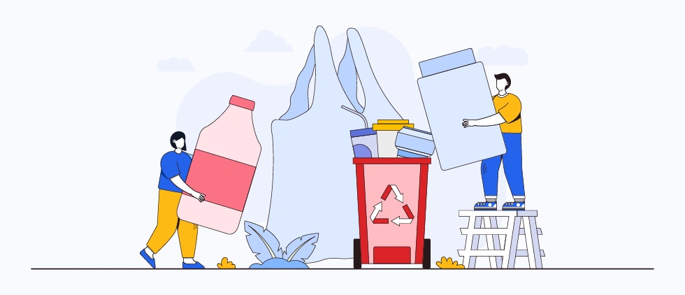 Avoid the use of Plastics